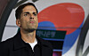 Robert Moreno, the interim manager for Korea's national football team, is seen during a friendly match between Uzbekistan and Korea on Oct. 6.