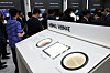 Semiconductor products manufactured by Samsung Electronics are on display at an exhibition held in Gyeonggi on July 8.