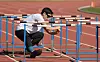 Jang Min-ho trains for his race for the Asian Para Games Aichi-Nagoya 2026 at the training field in Icheon, Gyeonggi, on Oct. 6.