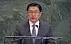 기조연설하는 정연두 외교전략정보본부장 (서울=연합뉴스) 정연두 외교부 외교전략정보본부장이 27일(현지시간) 미국 뉴욕 유엔본부에서 열린 '제11차 핵비확산조약(NPT)' 평가회의에 참석, 기조연설을 하고 있다. 2026.4.28 [외교부 제공. 재판매 및 DB금지] jeong@yna.co.kr/2026-04-28 07:35:32/