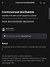 Controversial Idol Bubble service available on Zeta
