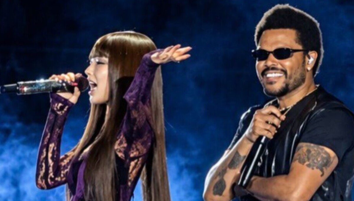 Stage Singer Cartoon Blackpink’s Jennie joins The Weeknd on stage at Goyang concert