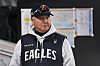 Eagles manager Kim Kyung-moon watches a match against the LG Twins at Daejeon Hanwha Life Ballpark on Oct. 31.