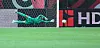 Goalkeeper Kim Seung-gyu concedes a goal to Uruguay during an international friendly at Seoul World Cup Stadium in Mapo District, western Seoul, on Sept. 28.