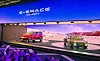 Renault's E-Space Concept, left, and 8 Gordini Concept are unveiled during the Paris Motor Show 2026 at the Paris Expo Porte de Versailles exhibition center on Oct. 12.