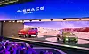 Renault's E-Space Concept, left, and 8 Gordini Concept are unveiled during the Paris Motor Show 2026 at the Paris Expo Porte de Versailles exhibition center on Oct. 12.