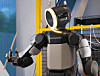 Atlas, a humanoid robot developed by Hyundai Motor Group's robotics subsidiary Boston Dynamics, shows its movement in a YouTube video posted on Oct. 1.