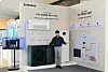 Samsung Electronics' eco-friendly heat pump is introduced during a forum to promote sustainable hydrogen energy on Sept. 14.