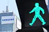 Samsung Electronics' headquarters in Suwon, Gyeonggi, on Oct. 8.