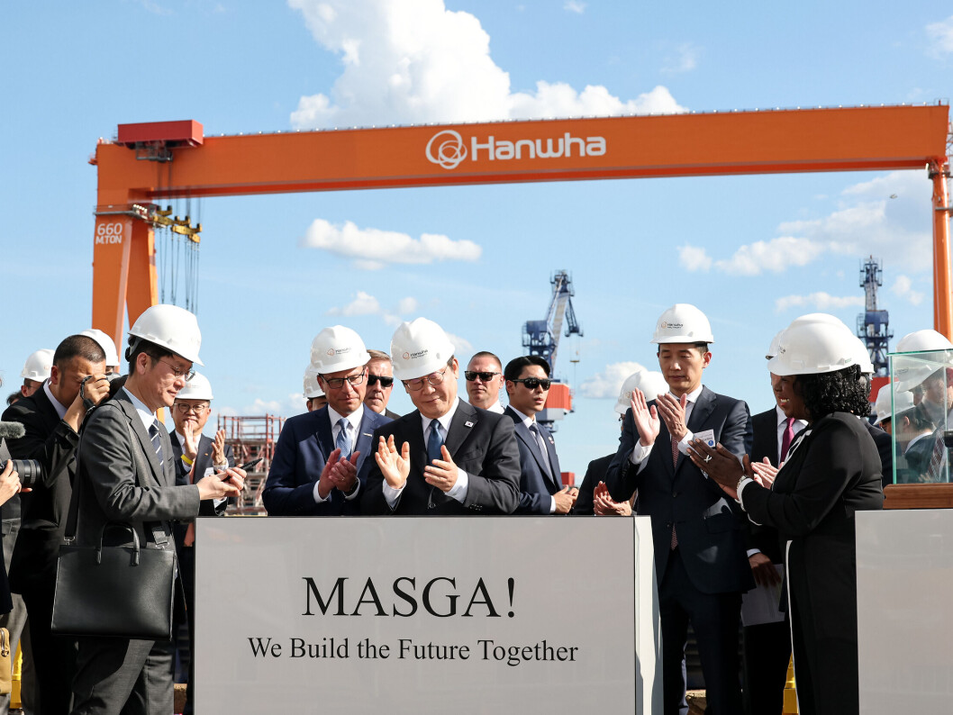 Photograph accompanying Hanwha's Philly Shipyard can build one to 1.5 ships a year on a $5 billion pledge