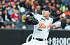 Hanwha Eagles' Taiwanese pitcher Wang Yan-Cheng throws a ball against the SSG Landers in Daejeon on April 28.