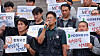 Unionized laborers working in the heavy metal industry demand expanded employers' liability at a rally held in central Seoul on July 8.