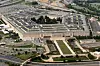 The Pentagon is seen from a flight taking off from Ronald Reagan Washington National Airport on Oct. 10, in Arlington, Virginia.