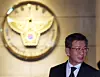 Former-Korea Football Association President Chung Mong-gyu leaves the Seoul Metropolitan Police Agency after a round of questioning on Sept. 3.