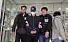 Cho Jae-bok is transferred to prosecutors from a Daegu police station on April 9, 2026.
