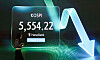 코스피와 코스닥 지수가 8% 이상 폭락하며 연이은 서킷브레이커가 발동된 15일 서울 중구 하나은행 본점 딜링룸 전광판에 코스피와 코스닥, 원/달러 환율이 표시돼 있다. 우상조 기자/20261015