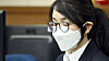 Former first lady Kim Keon Hee is seen at the Seoul Central District Court in southern Seoul on Sept. 24, 2025.