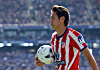 Lee Kang-in of Atlético Madrid competes in a football match in Spain on Oct. 17.