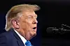 President Donald Trump speaks at a campaign rally at Truist Arena at Northern Kentucky University, Saturday, Oct. 17, 2026, in Highland Heights, Ky. (AP Photo/Mark Schiefelbein)/2026-10-18 04:14:24/