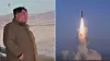 North Korean leader Kim Jong-un oversees a launch drill of the Hwasong-18 solid-fuel intercontinental ballistic missile on Dec. 18, 2023 in a footage aired by the regime-controlled television network a day later.