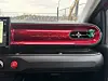 Twingo's front end is made of plastic with a little frog ornament