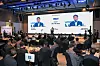 Participants at the Auto Semicon Korea forum, hosted by Hyundai Mobis.