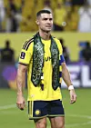 Soccer Football - AFC Champions League Elite - Al Nassr v Neftchi Fergana - Al Awwal Park, Riyadh, Saudi Arabia - October 12, 2026 Al Nassr's Cristiano Ronaldo reacts after the match REUTERS/Stringer/2026-10-13 06:34:55/