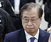 Former National Intelligence Service Director Suh Hoon is seen at the Seoul High Court in Seocho District, southern Seoul, on Oct. 21.