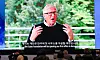 A video message from Bill Gates is played during the opening ceremony of the World Bio Summit 2026 in western Seoul on Oct. 21.