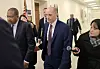 Harold Rogers, general counsel and chief administrative officer of Coupang, attends a House hearing in Washington D.C. on Feb. 23.