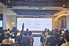마이리얼트립 이동건 대표가 지난 1일 공채 지원자들과 직접 만나 AI시대 '창업가형 인재'에 대해 설명하는 모습. 사진 마이리얼트립
