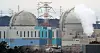 The Saeul-3 and -4 nuclear reactors, formerly known as Shin-Kori No. 5 and No. 6, are under construction in Ulsan, on Jan. 26, 2026.