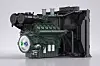 Studio image of the HD Construction Equipment DX37 industrial power generation engine.