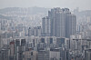 High-rise apartment complexes are seen in central Seoul on Oct. 18.