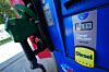 The price of diesel is displayed on a gas pump on Oct. 23 in Dallas.