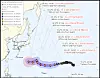 Typhoon In-fa's expected path