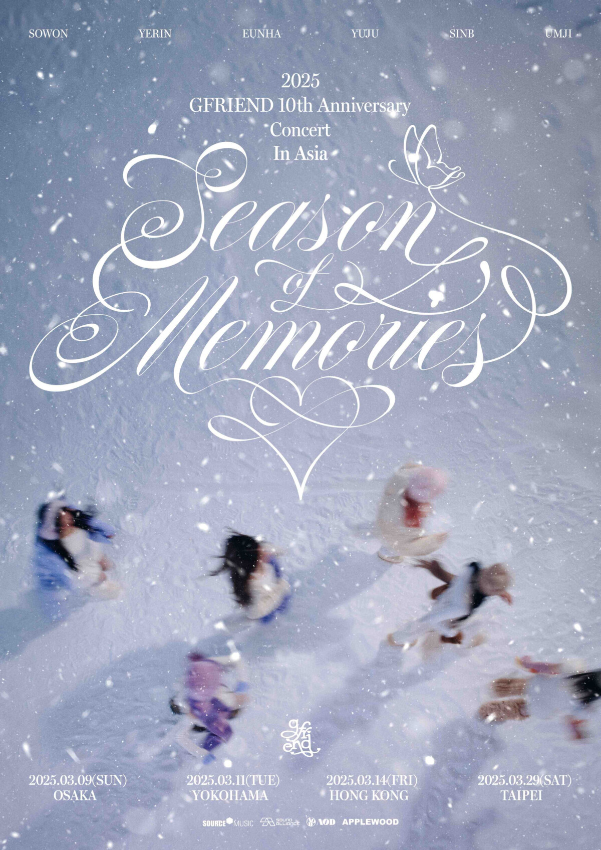 GFriend to begin Asian tour in honor of 10th anniversary