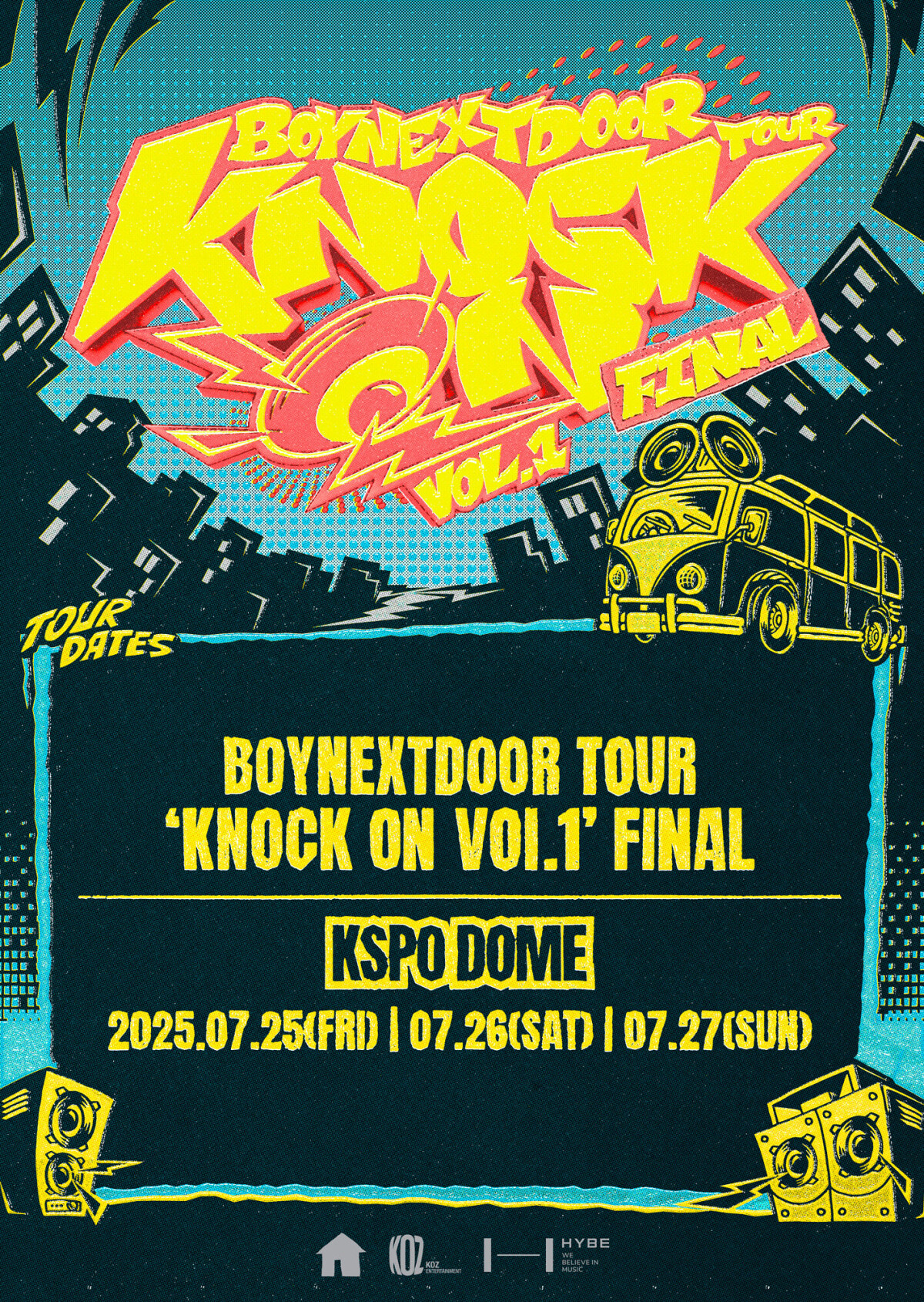 BoyNextDoor adds three Korea, three Japan dates to 'Knock On Vol