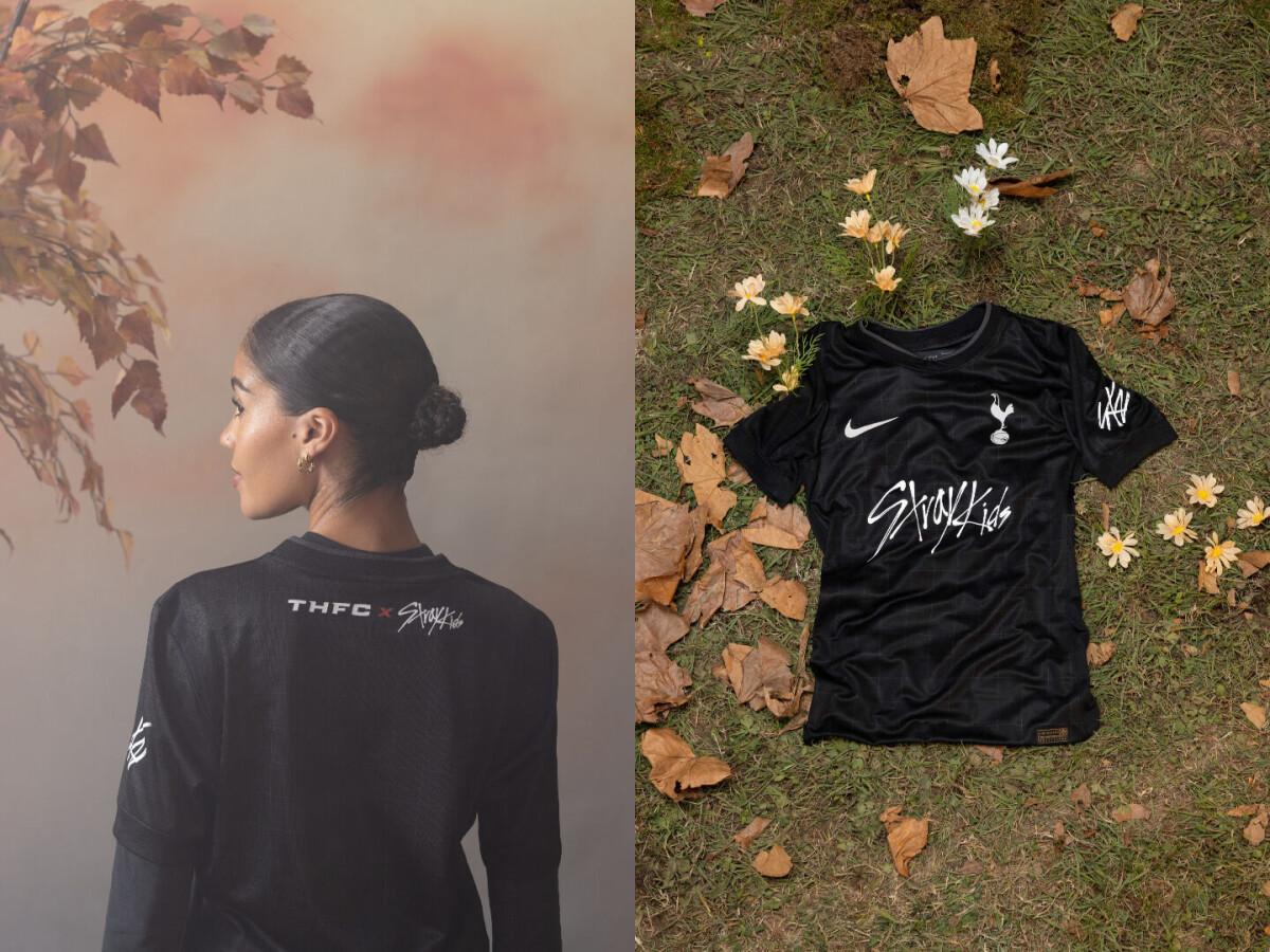 Stray Kids collaborates with Tottenham Hotspur on new away kit