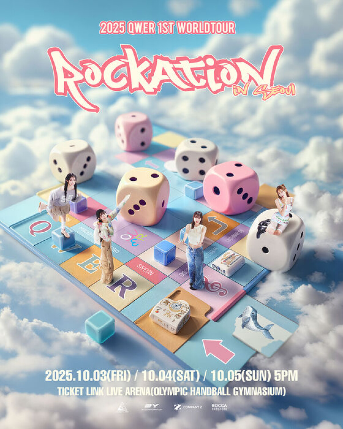 QWER ROCKATION サインポスター QWER signs with Warner Music Japan ahead of July 8 Japanese debut
