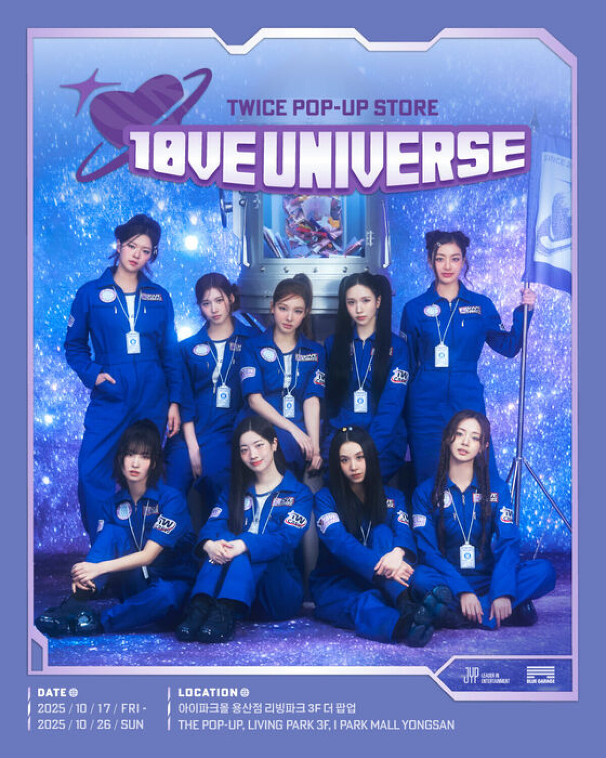 Twice celebrates 10th anniv. with cosmic pop-up store, meet and greet