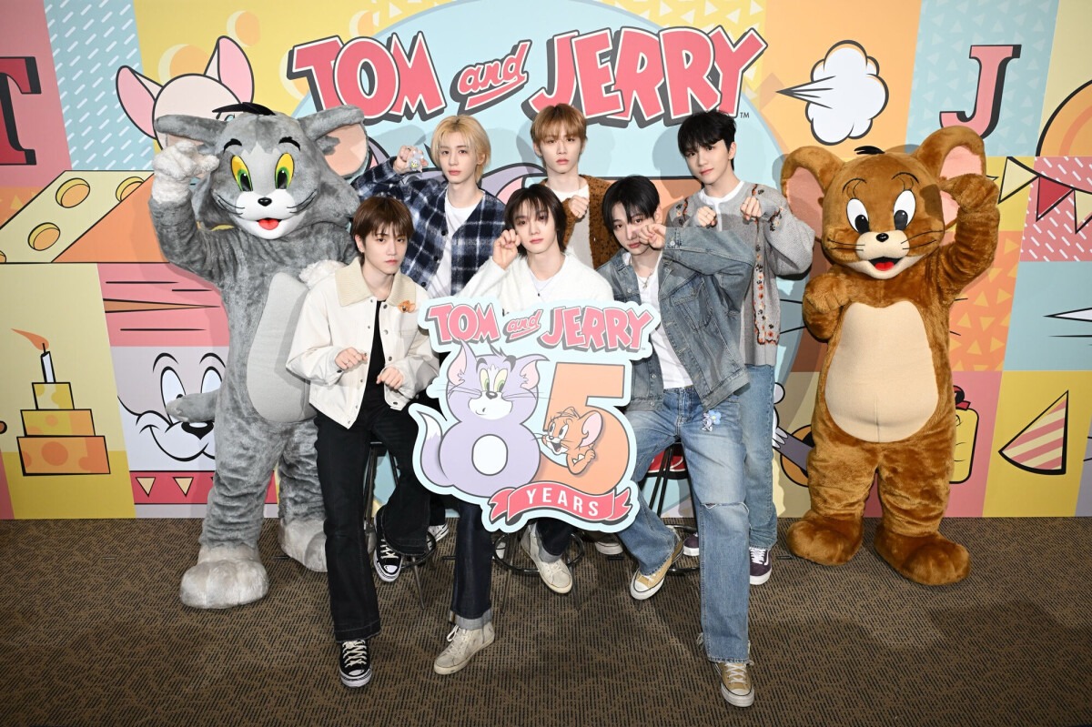 BoyNextDoor celebrates 85th anniversary of 'Tom and Jerry' in Japan