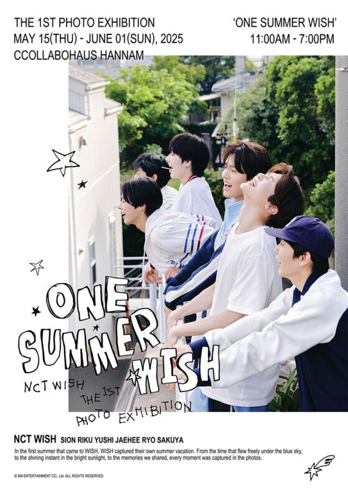 NCT Wish holds summer-themed photo exhibition