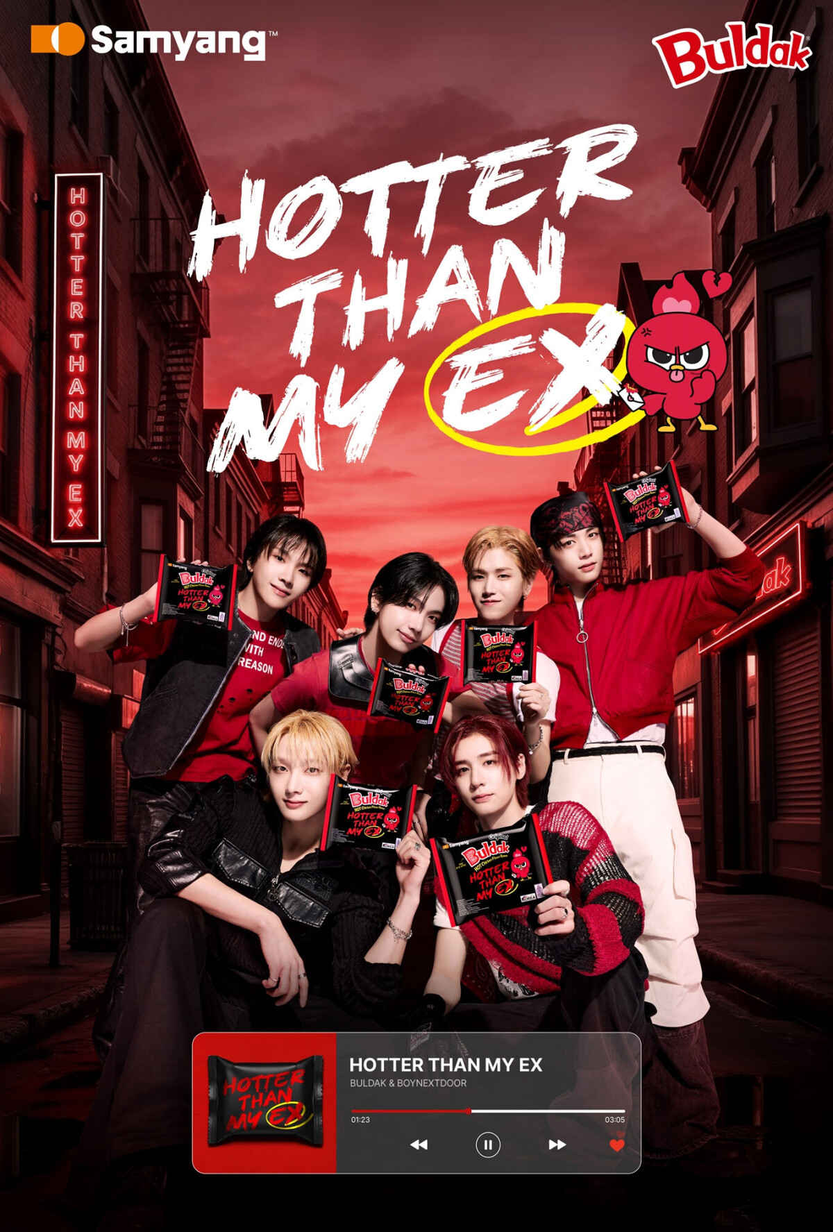 BoyNextDoor chosen for Buldak noodles global campaign