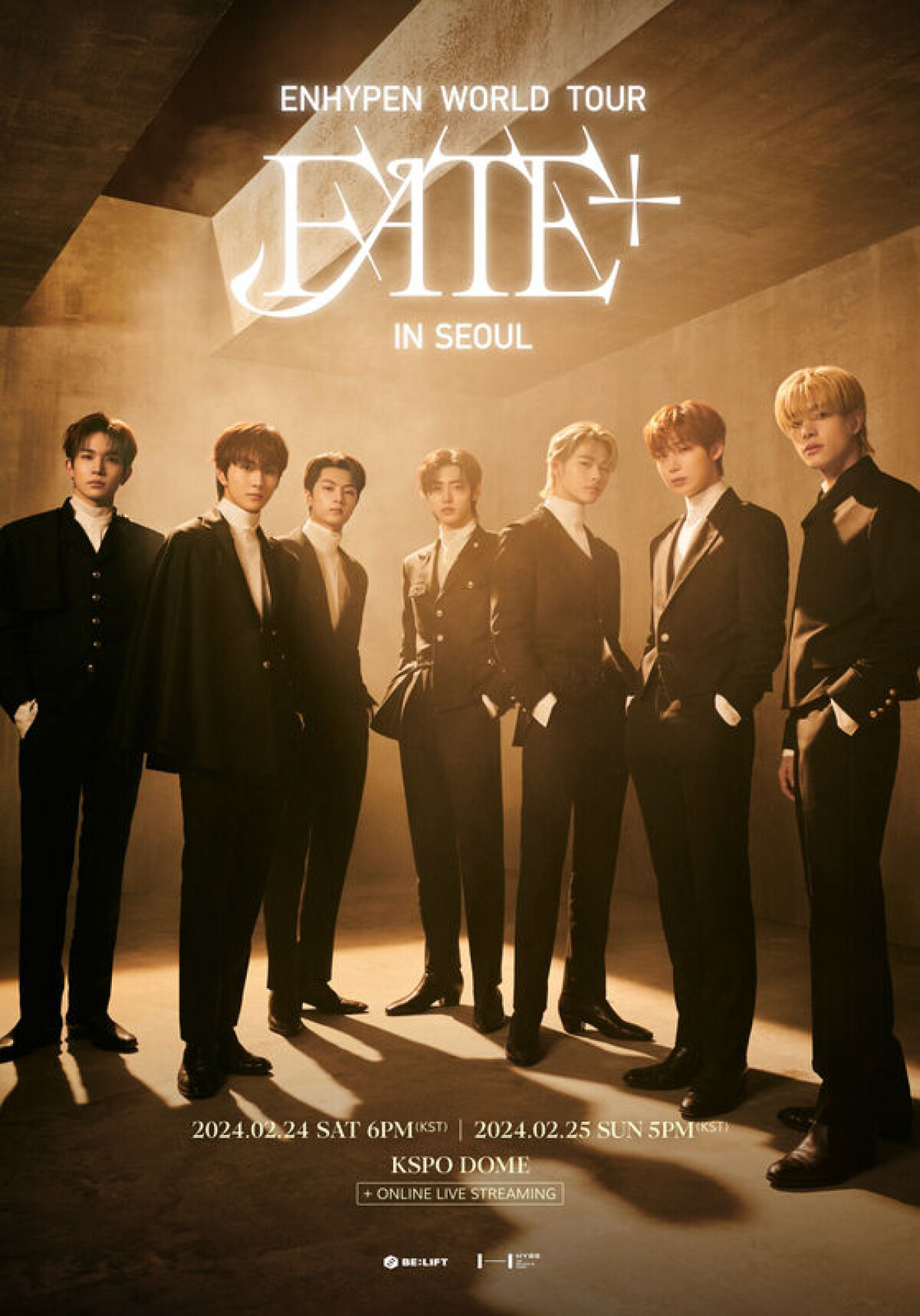 未開封　ENHYPEN WORLD TOUR <FATE> in SEOUL Enhypen announces encore concerts for 'Fate' world tour