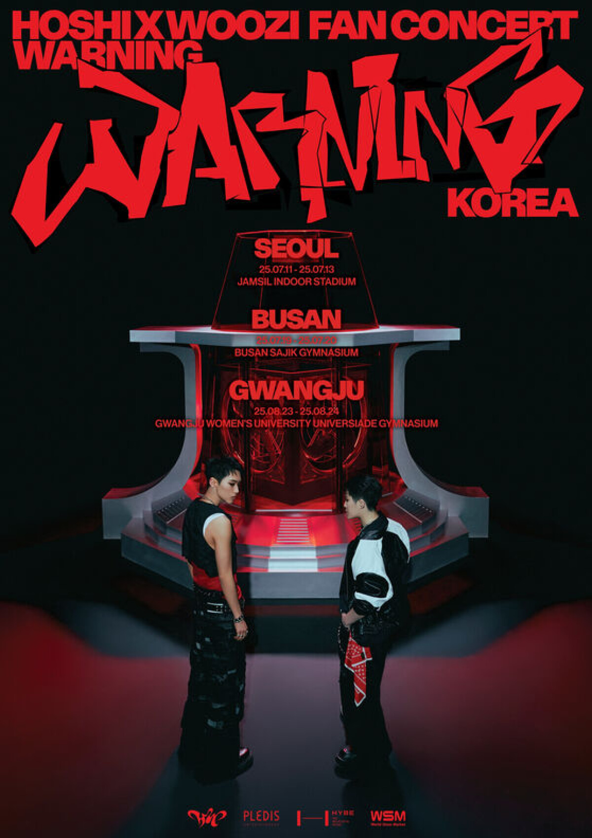 Hoshi X Woozi prepares for 'Warning' concerts in July, August