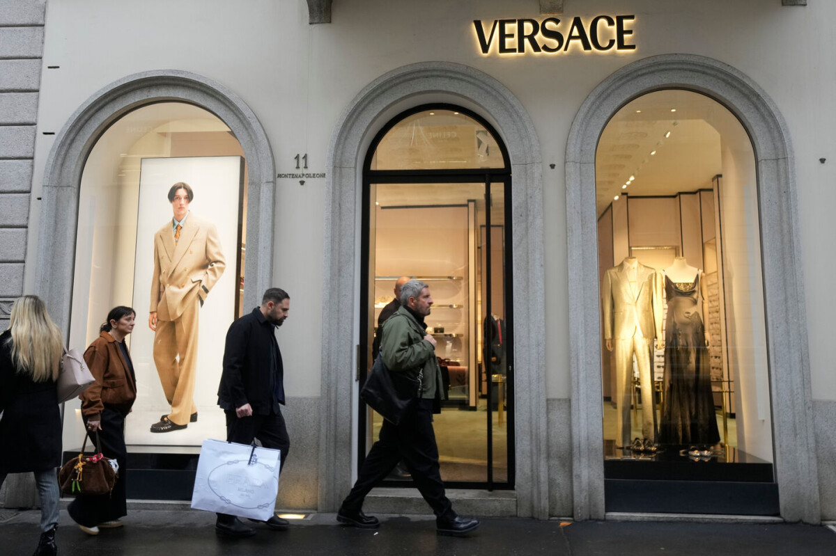 Minimalist Prada buys maximalist Versace for $1.4 billion in bid