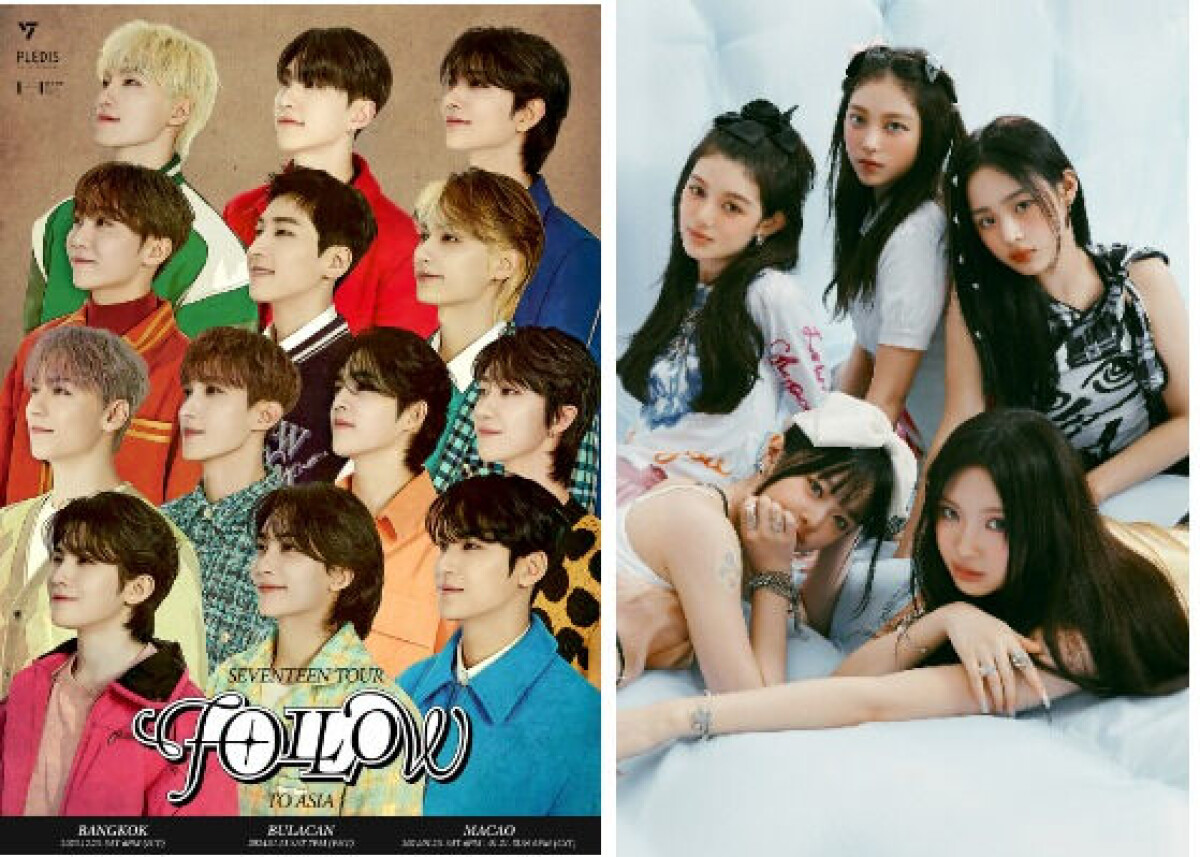 NewJeans, Seventeen dominate K-pop scene in 2023