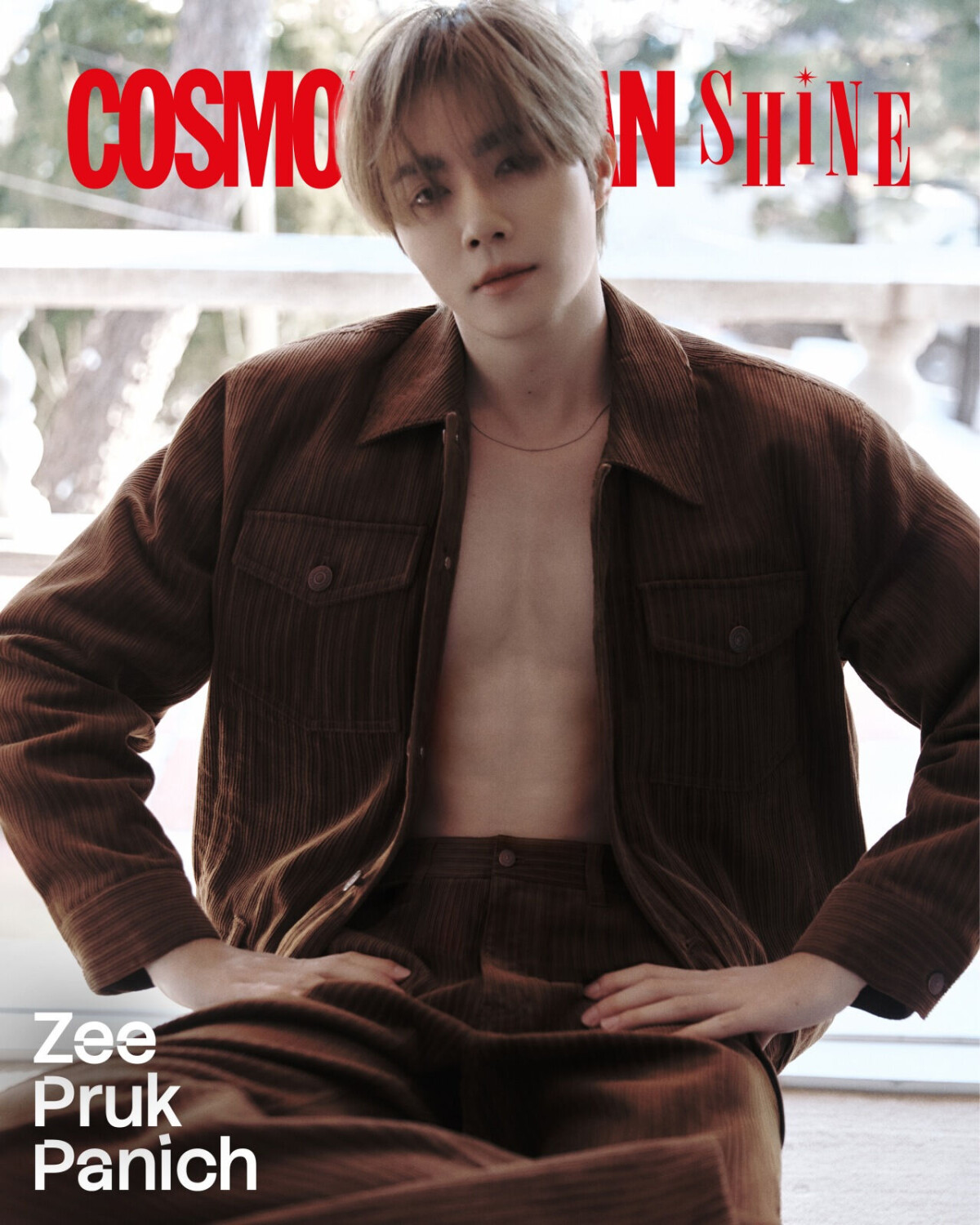 K-POP・アジア COSMOPOLITAN SHINE - Zee Pruk Panich Thai star Zee Pruk shares big Korean dreams, starting with his