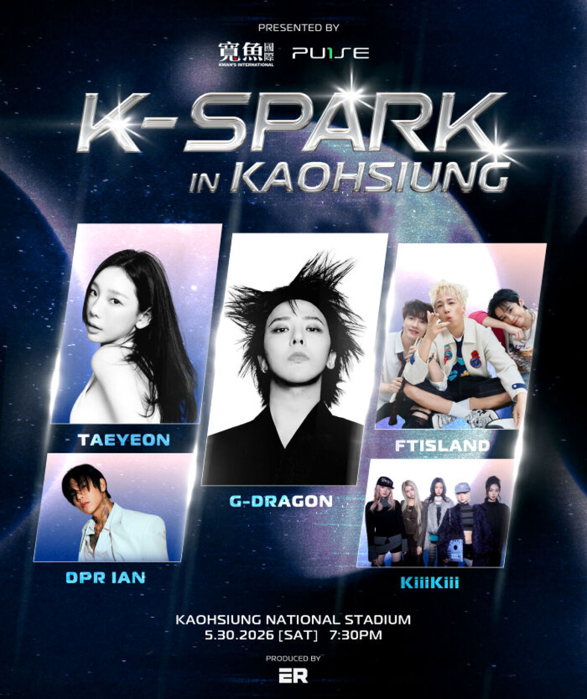 Singer G-Dragon to headline K-Spark music festival in Taiwan